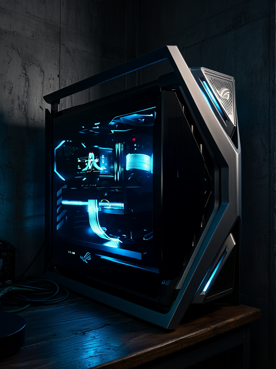 Vegas rigg — ROG Hyperion-bygge från Hrafninn Gaming